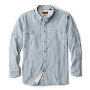 ORVIS Open Air Caster Long-Sleeve Mens Button Down Performance Sport Shirt Large